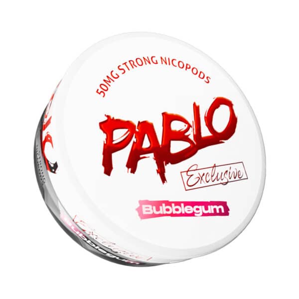 Pablo Exclusive Bubble Gum Nicotine Pouches – 50mg