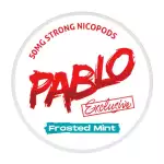 pablo frosted mint snus nicotine pouches the pod block