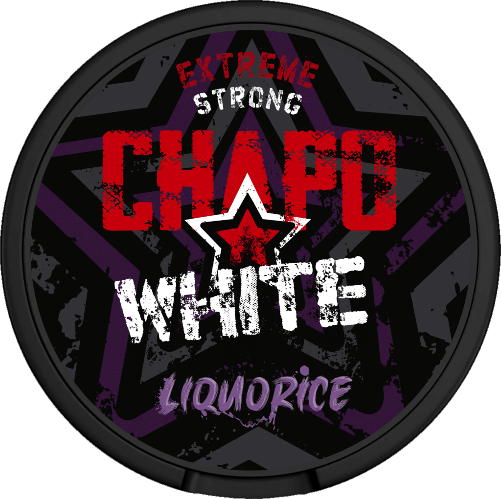 chappo white liquorice snus snus nicotine pouches the pod block new