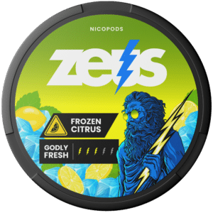 zues Frozen Citrus snus nicotine pouches the pod block new