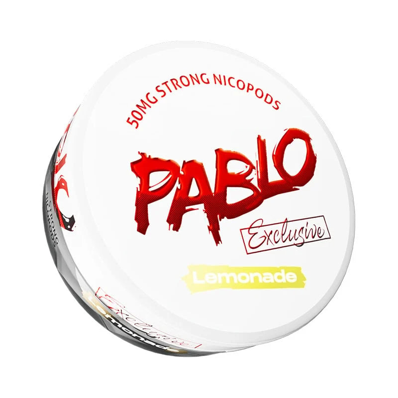 pablo lemonade snus nicotine pouches the pod block